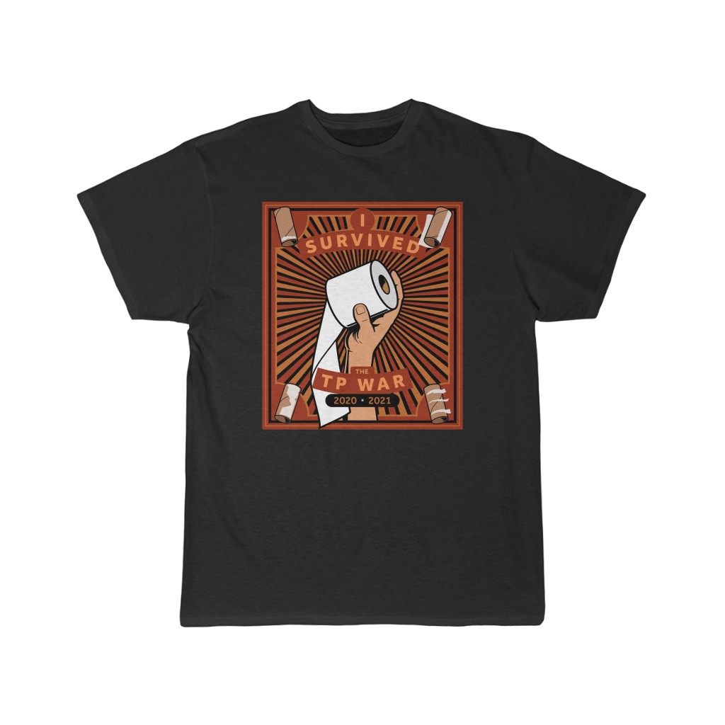 I Survived the TP War 2020 - 2021<br />Men's Short Sleeve Tee
