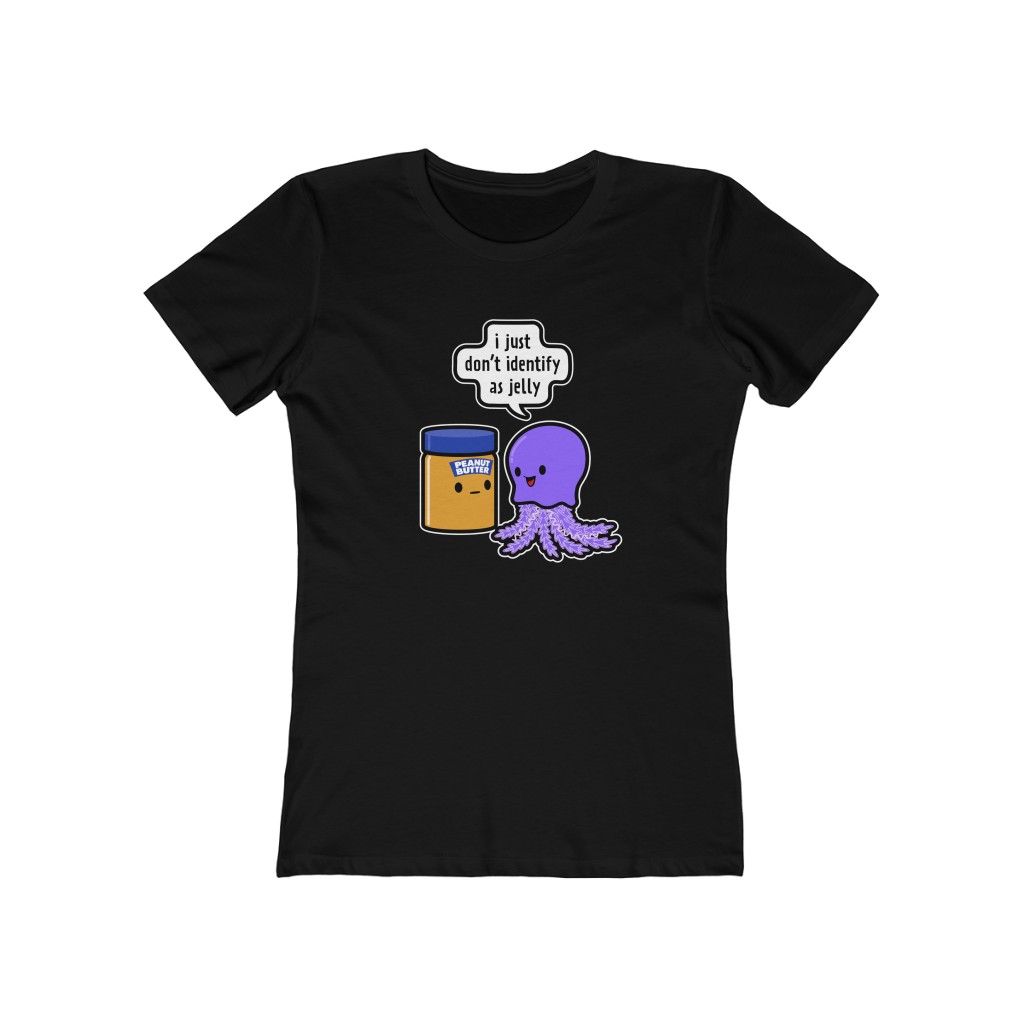 Identify as Me - Women's Boyfriend Tee