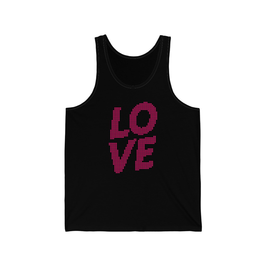 LOVE RESOLUTION - Jersey Tank - Image 2