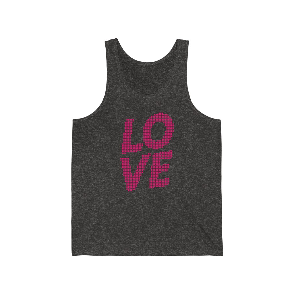 LOVE RESOLUTION - Jersey Tank - Image 3