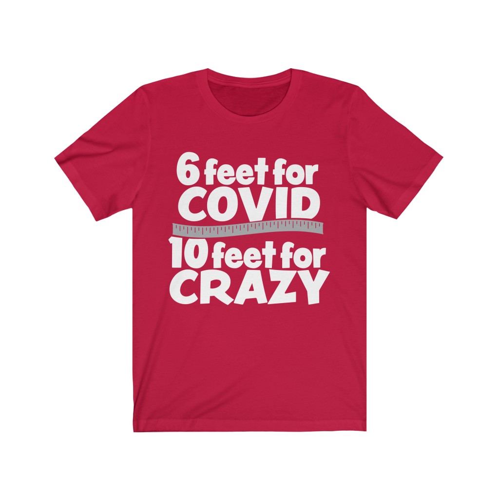 Six for Ten - 2 color Unisex Jersey Short Sleeve Tee - Image 6