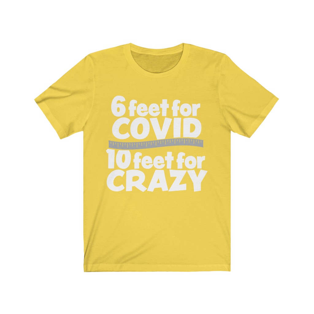 Six for Ten - 2 color Unisex Jersey Short Sleeve Tee - Image 4