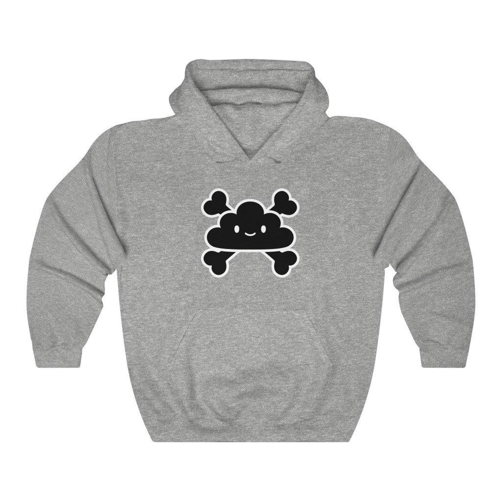 Dark Cloud - Unisex Heavy Blend™ Hooded Sweatshirt - Image 4