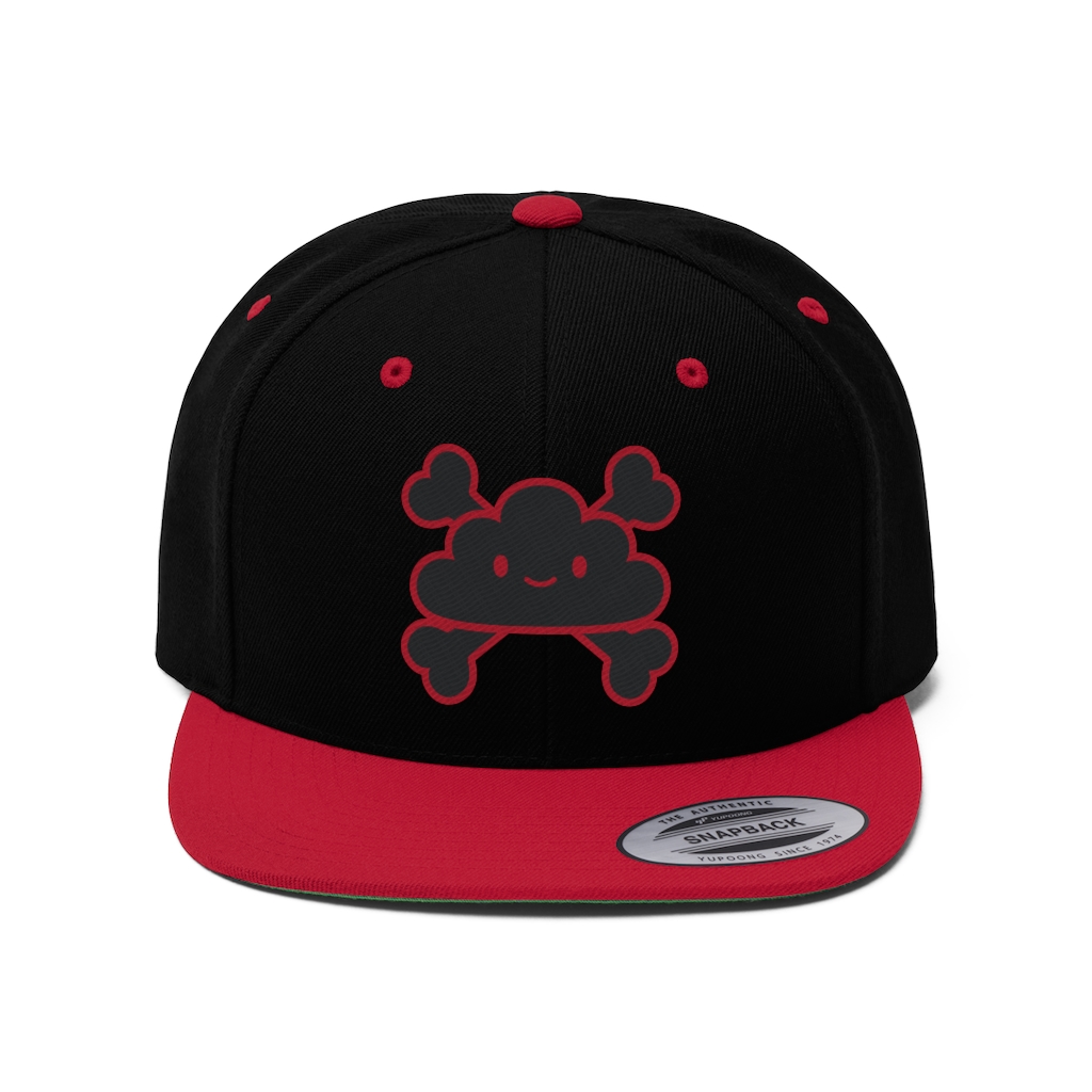 Dark Cloud - Unisex Flat Bill Hat - Image 3