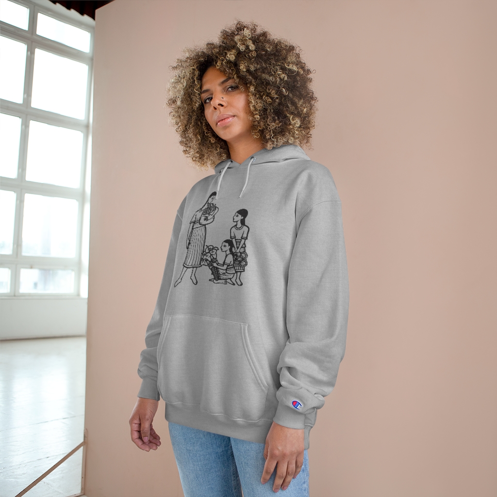 Market Merchant - Champion Hoodie - Image 3
