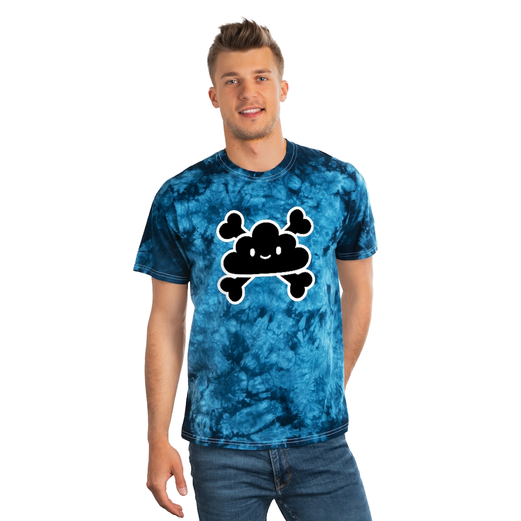 Dark Cloud - Tie-Dye Tee, Crystal - Image 4
