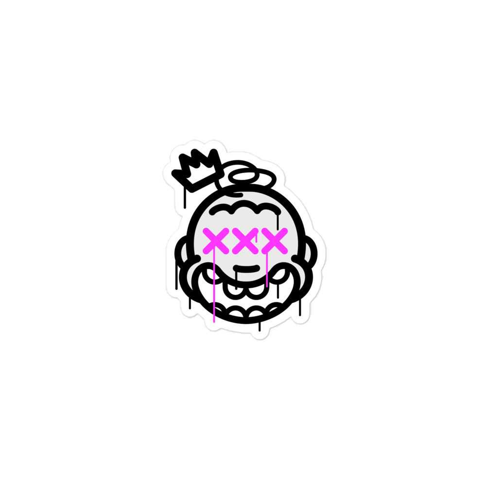 Third Eye Jack – The King of Enlightenment Sticker 3"x3"